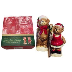 Fitz Floyd First Ladies Reagan Salt Pepper Shakers